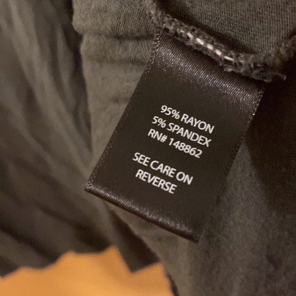 Torrid Super Soft Knits Olive Green Floral Cold Shoulder Tee Shirt Plus Size 5 - Picture 8 of 13